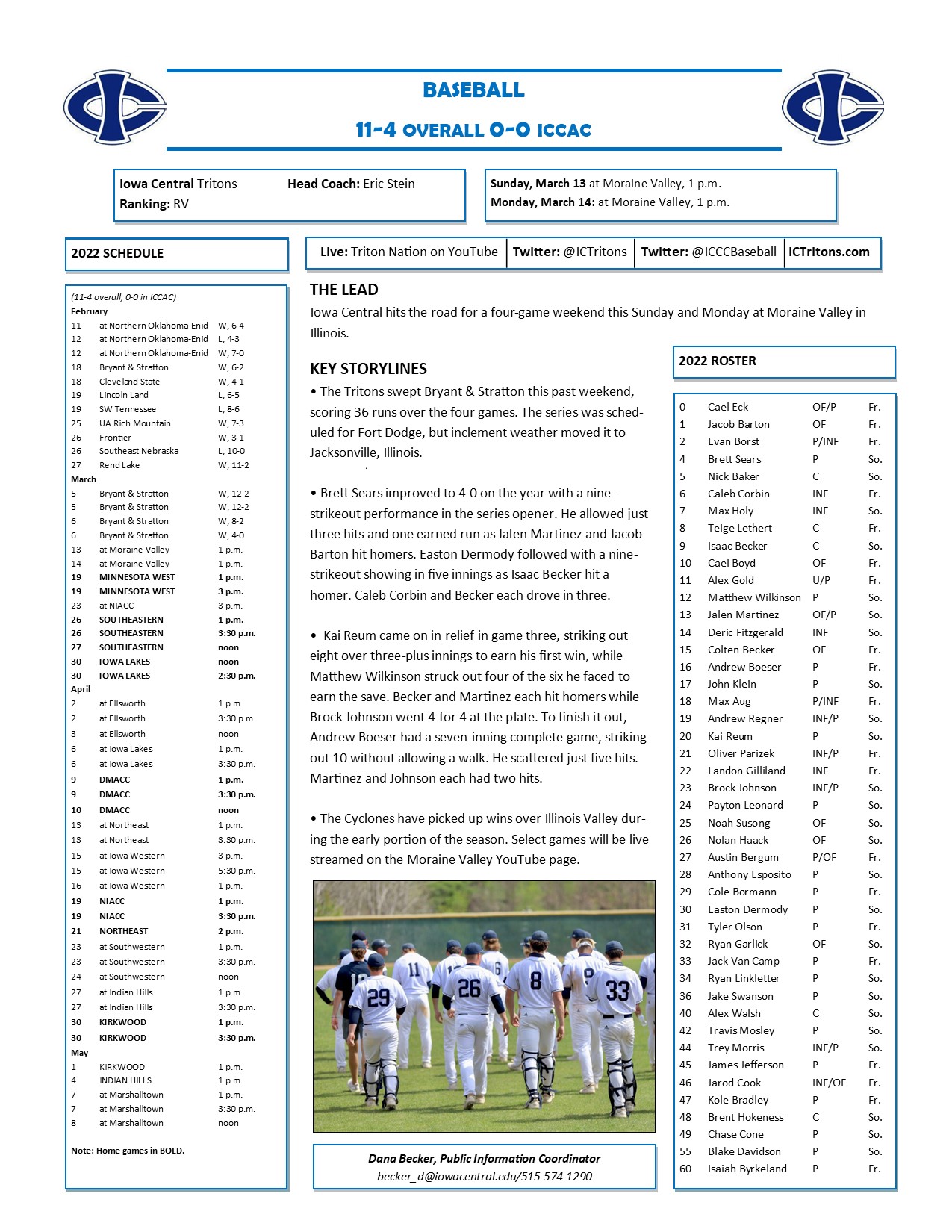 Triton Gameday at Moraine Valley
