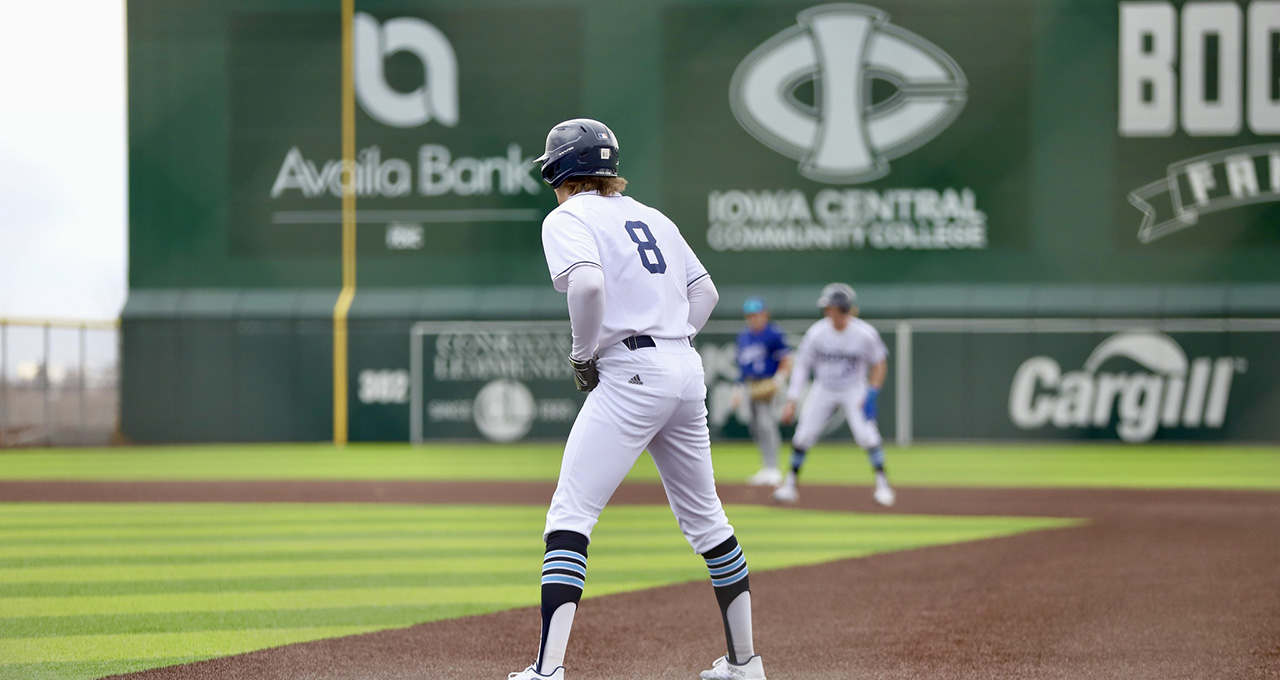 Peter Johnson drove in 2 for the Tritons vs. Kirkwood 