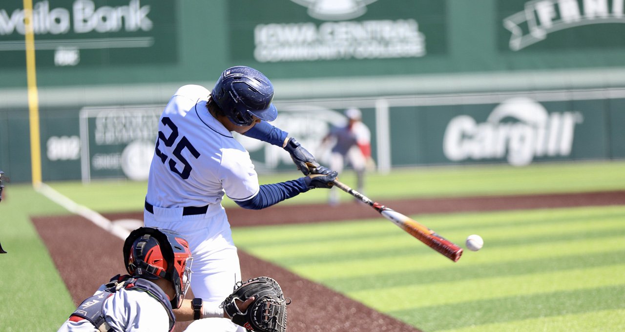 Michael Siemer had a homer and drove in three for the Tritons vs. Marshalltown 