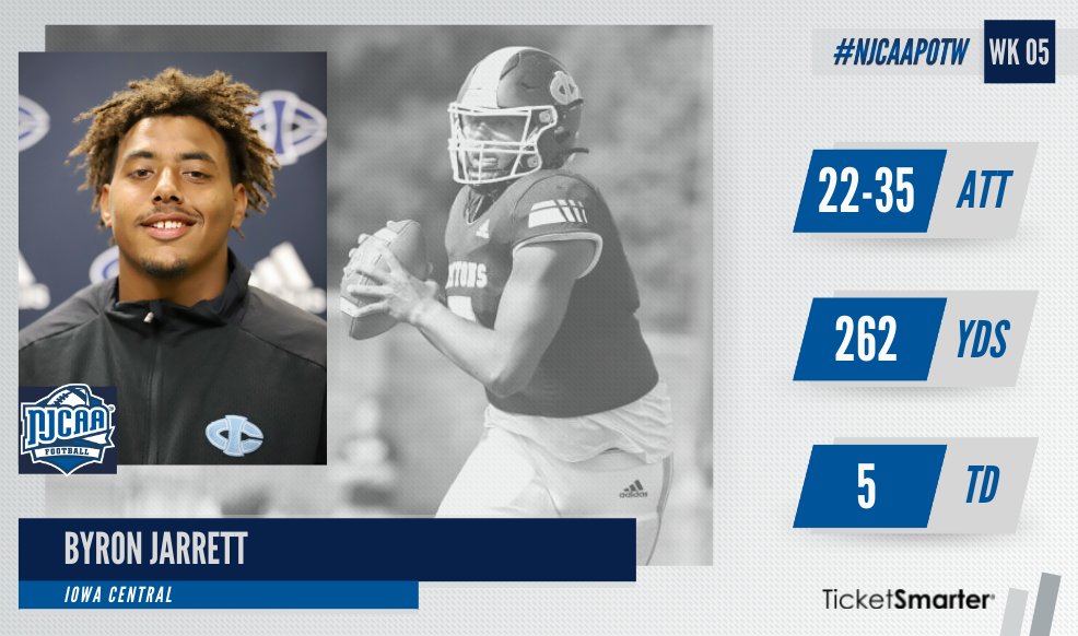 Jarrett garners athlete of week status