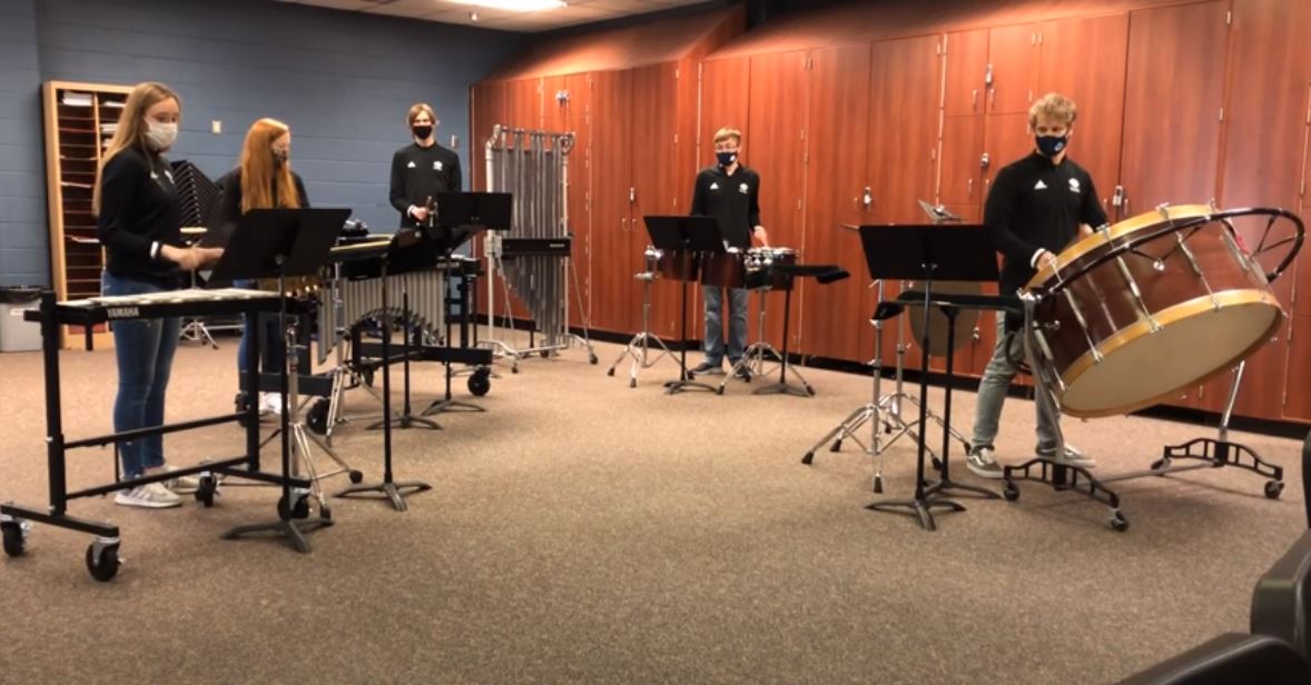 Tritons perform Shock Factor