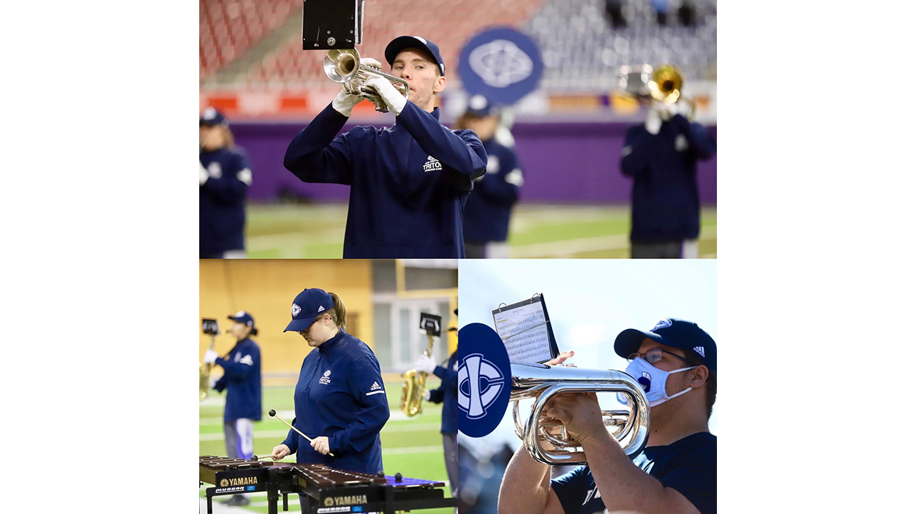 Tritons participate in Intercollegiate Marching Band