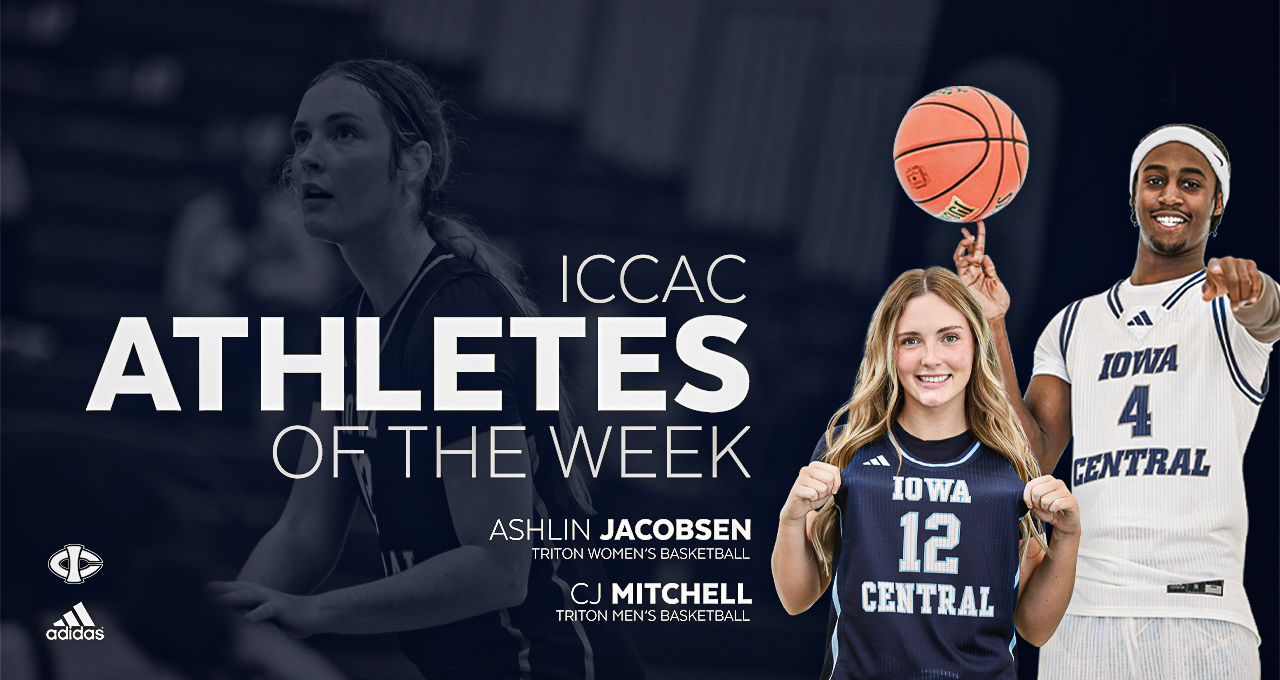 ICCAC Athlete of the Week Honors for Jacobsen, Mitchell