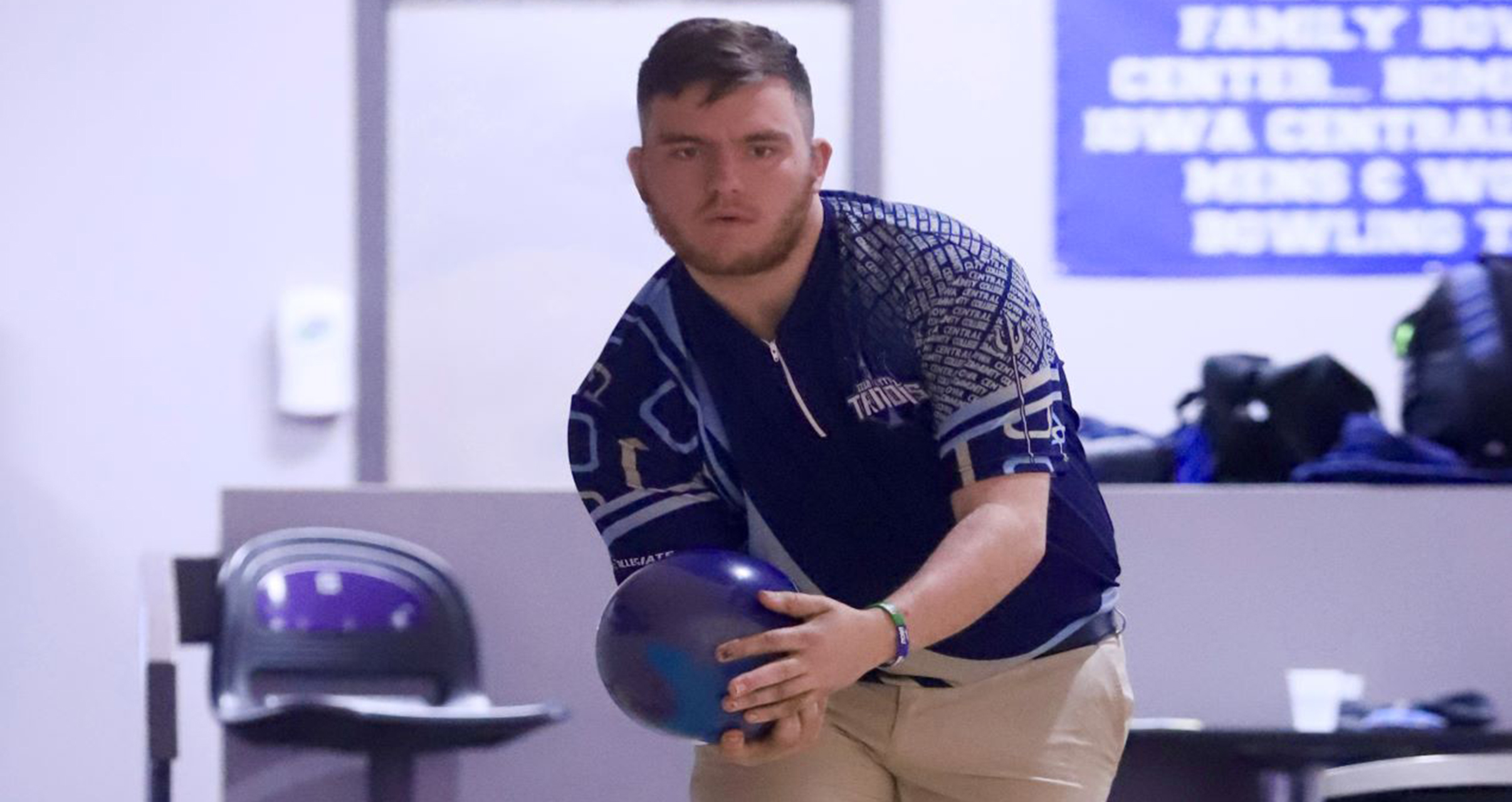 Tritons Jacob Kraft 5-Time ICCAC Athlete of the Week in Bowling 