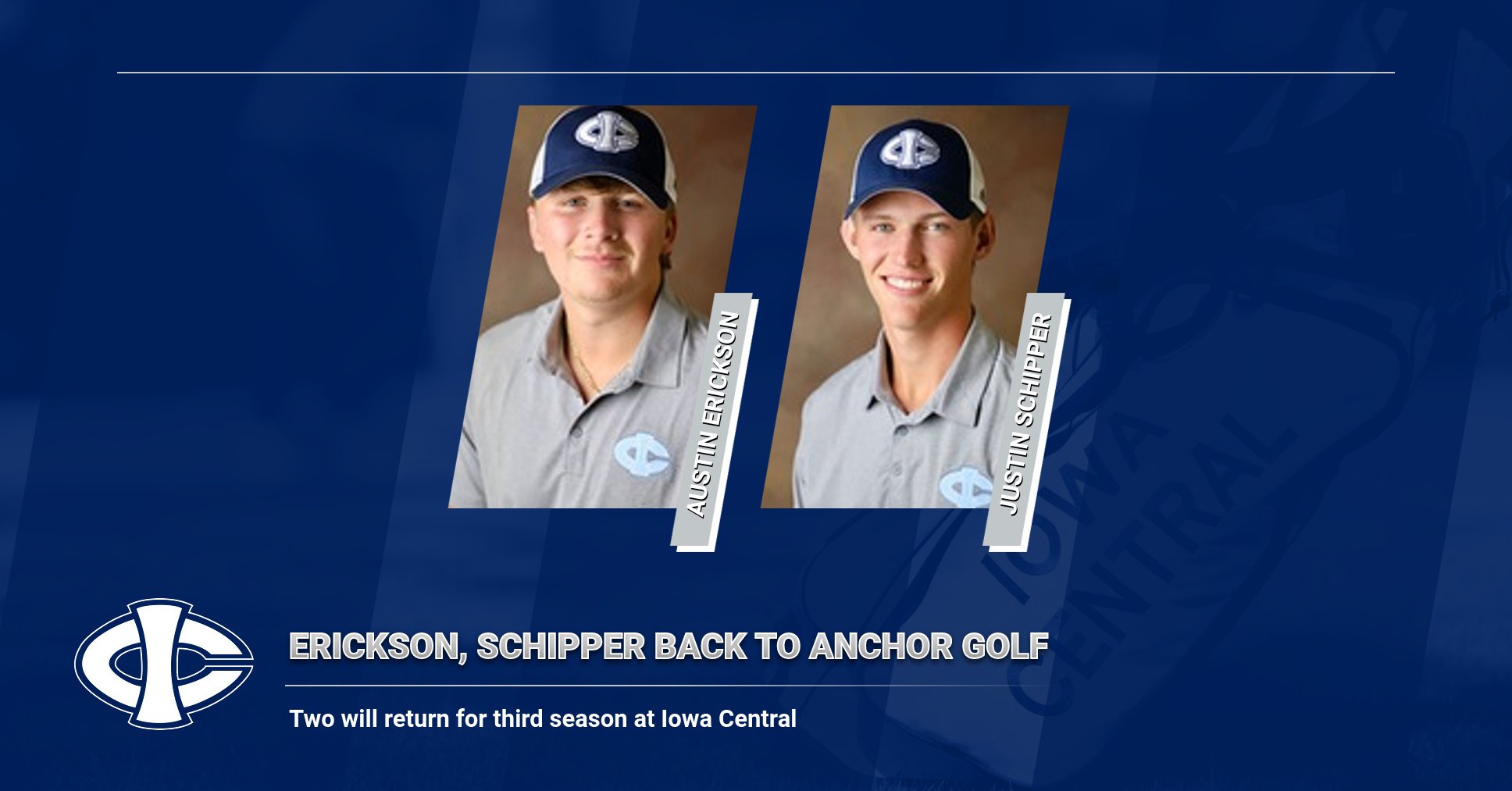 Erickson, Schipper to anchor Tritons again
