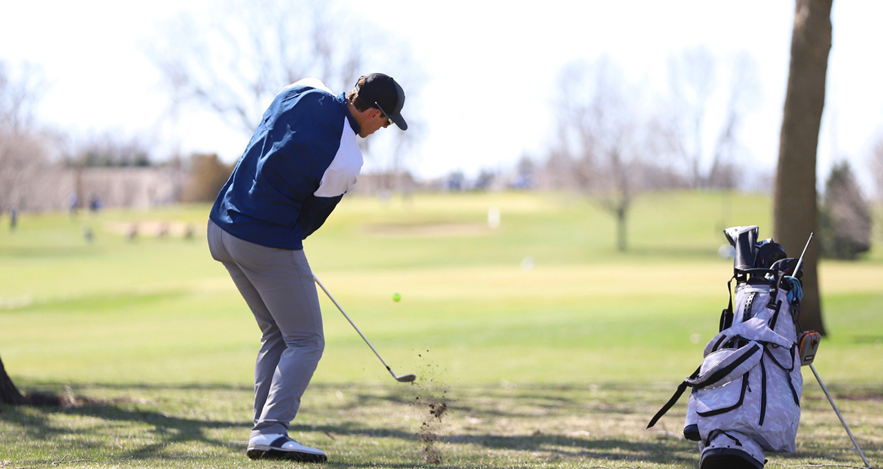 Nico Booyens leads the Triton Men at North Central districts.