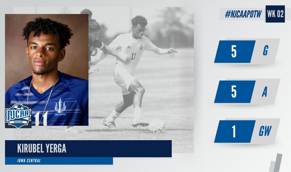 Yerga named NJCAA player of the week