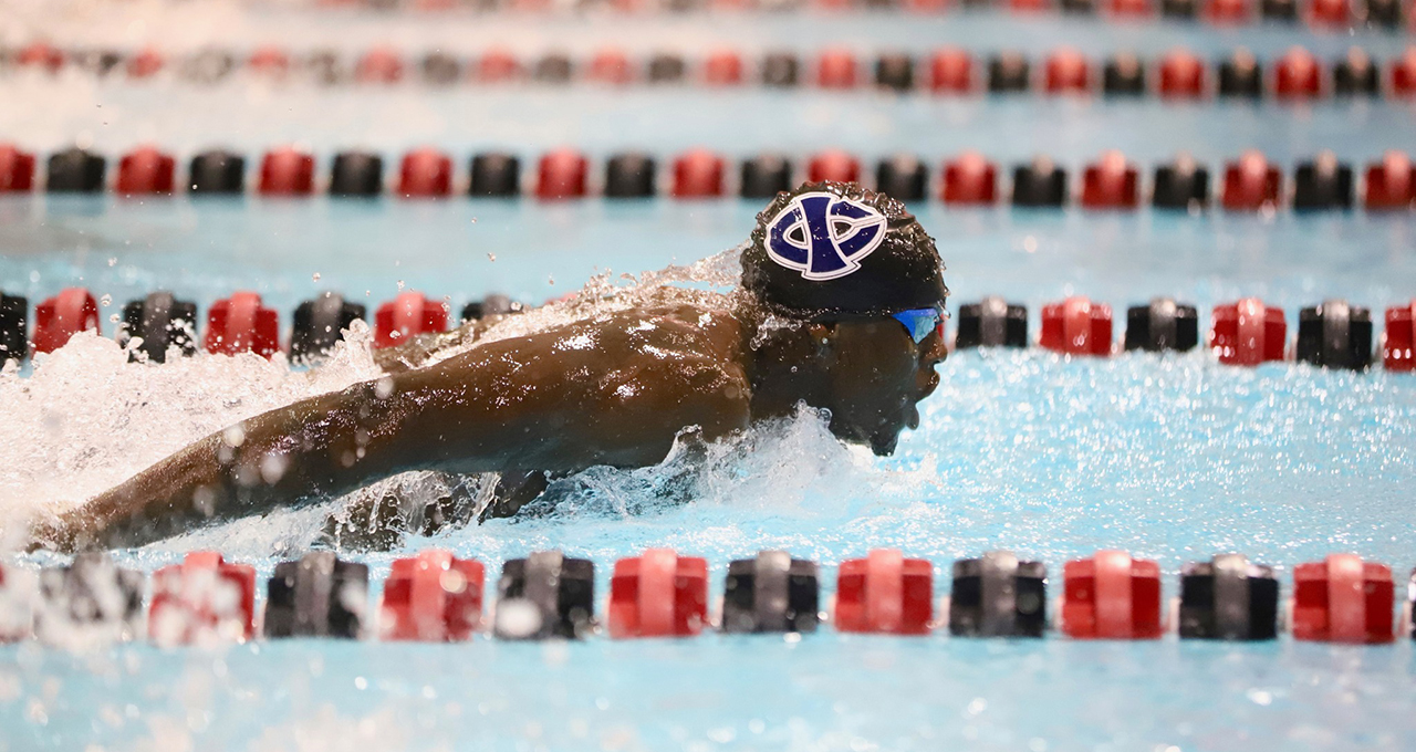Mens swim completed the ICCC Sprint Pentathlon Saturday December 9.