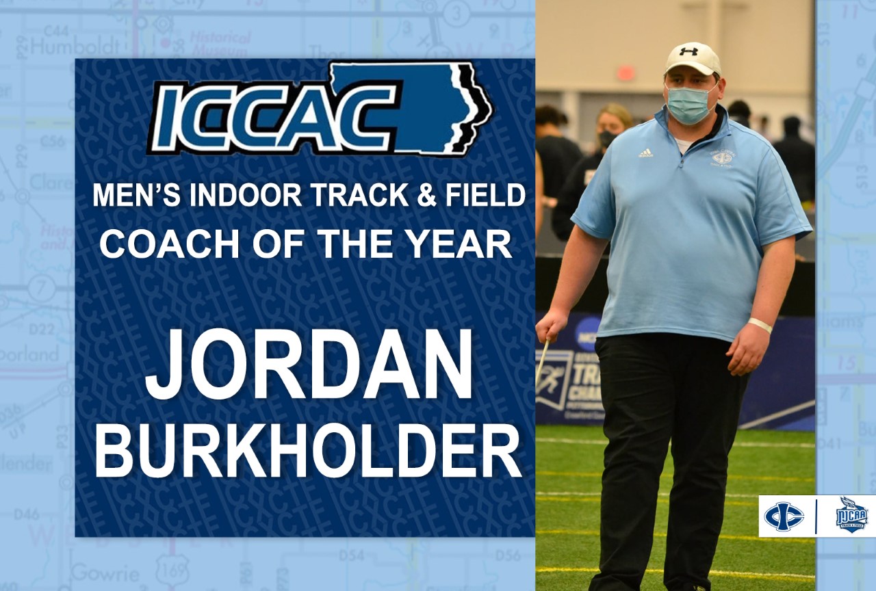 Burkholder named ICCAC coach of the year