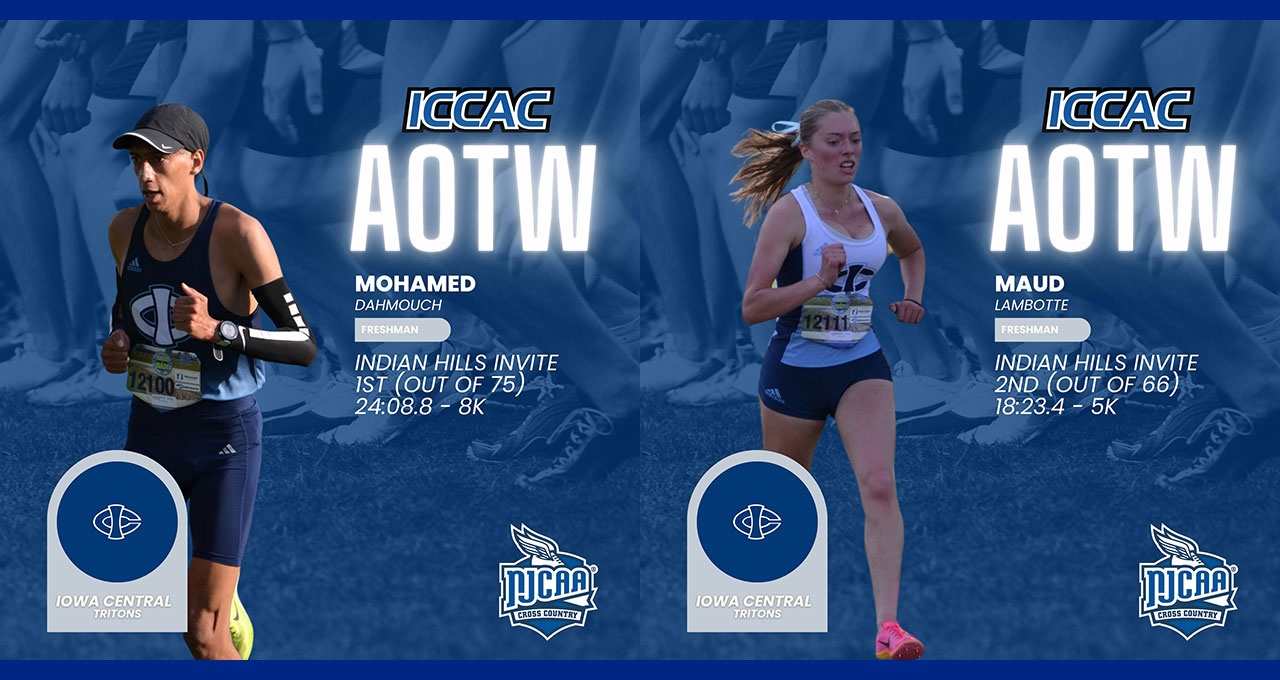 Tritons Sweep ICCAC AOW Awards