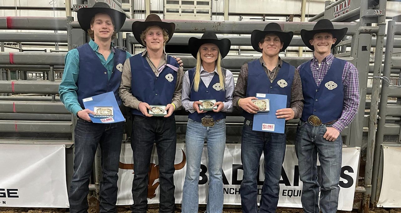 5 Tritons will represent Iowa Central at the College National Finals Rodeo in Wyoming. 