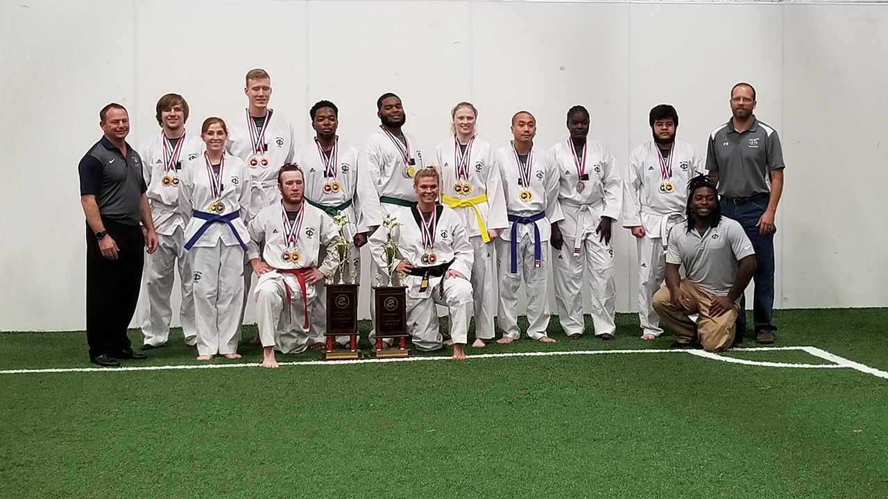 Taekwondo competes in Iowa State CY Taekwondo Championships