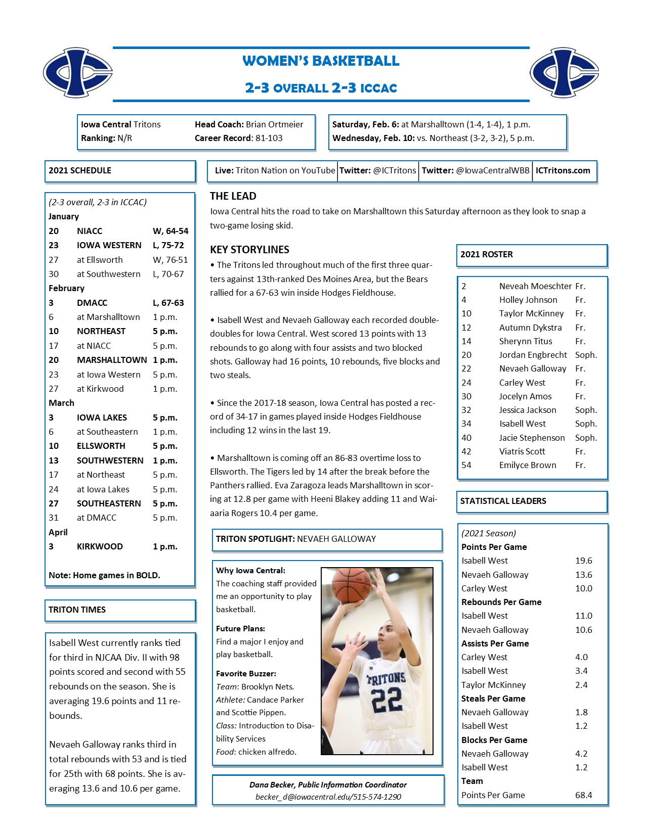 Triton Gameday at Marshalltown