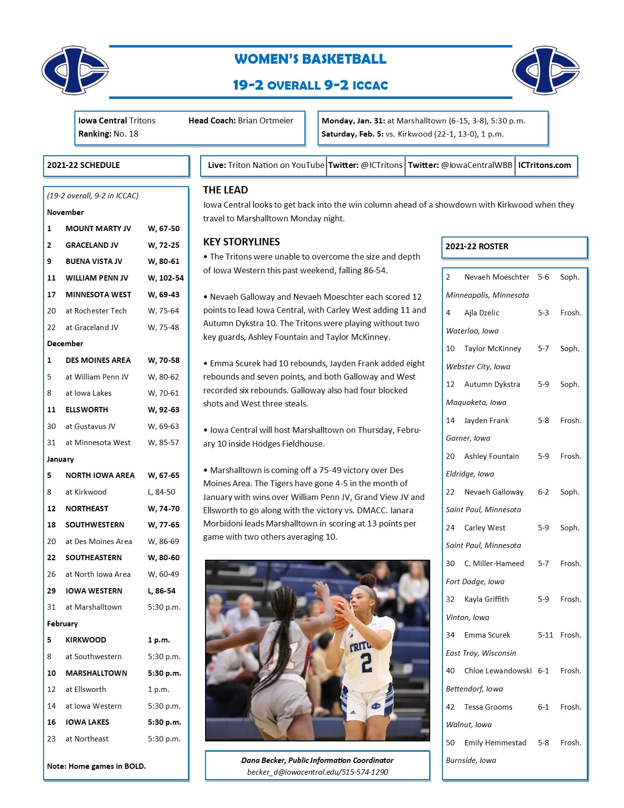 Triton Gameday at Marshalltown