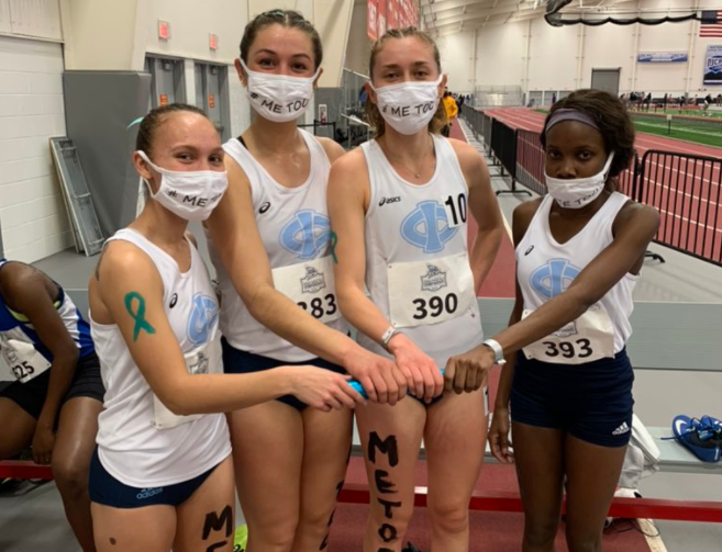 Tritons claim distance medley relay title