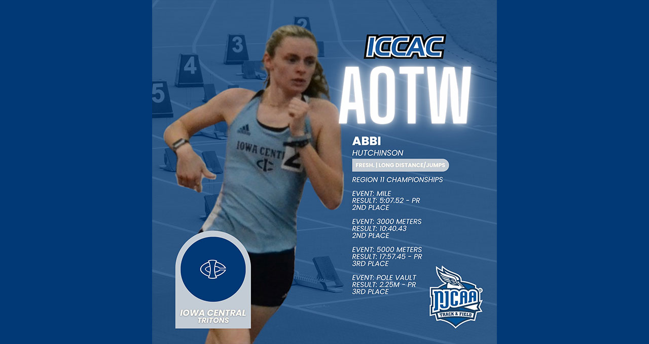 ICCAC Athlete of the Week Honors for Hutchinson