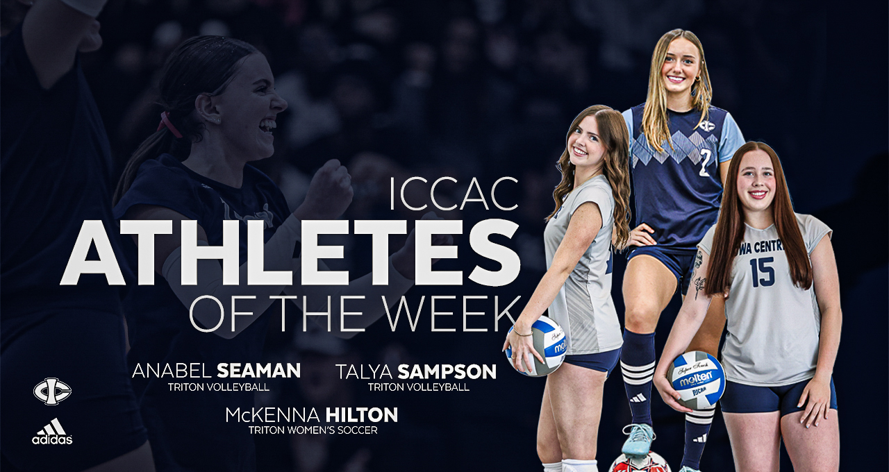 A hat-trick and an upset of #1 lead to ICCAC Honors